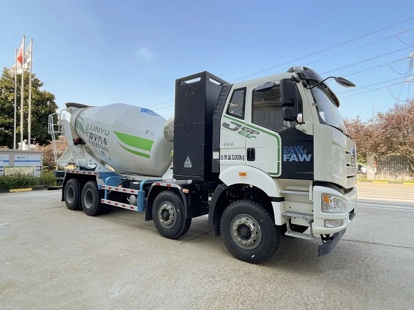 解放＆jdb电子游戏新能源搅拌车