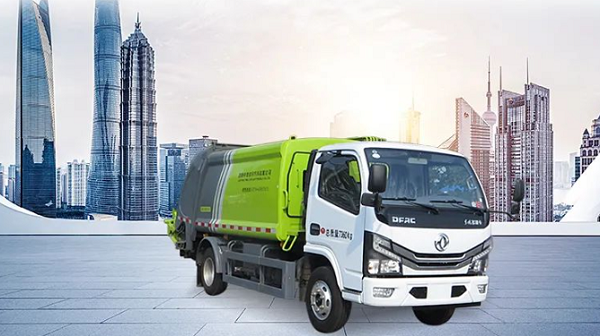 jdb电子游戏压缩式垃圾车-固废生涯垃圾污物克星！